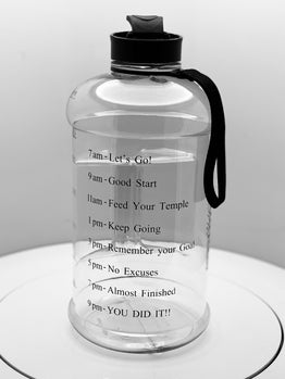 Our Temple Motivational 2L Water Bottle